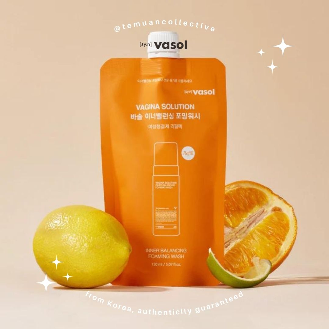 Vasol Inner Balancing Foaming Femine Wash + Refill