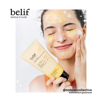 belif Super Knights Pore Tightening & Brightening Toning Vegan Pack Cleanser 150ml