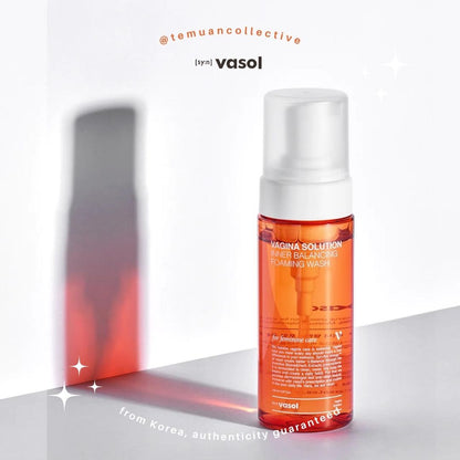 Vasol Inner Balancing Foaming Femine Wash + Refill