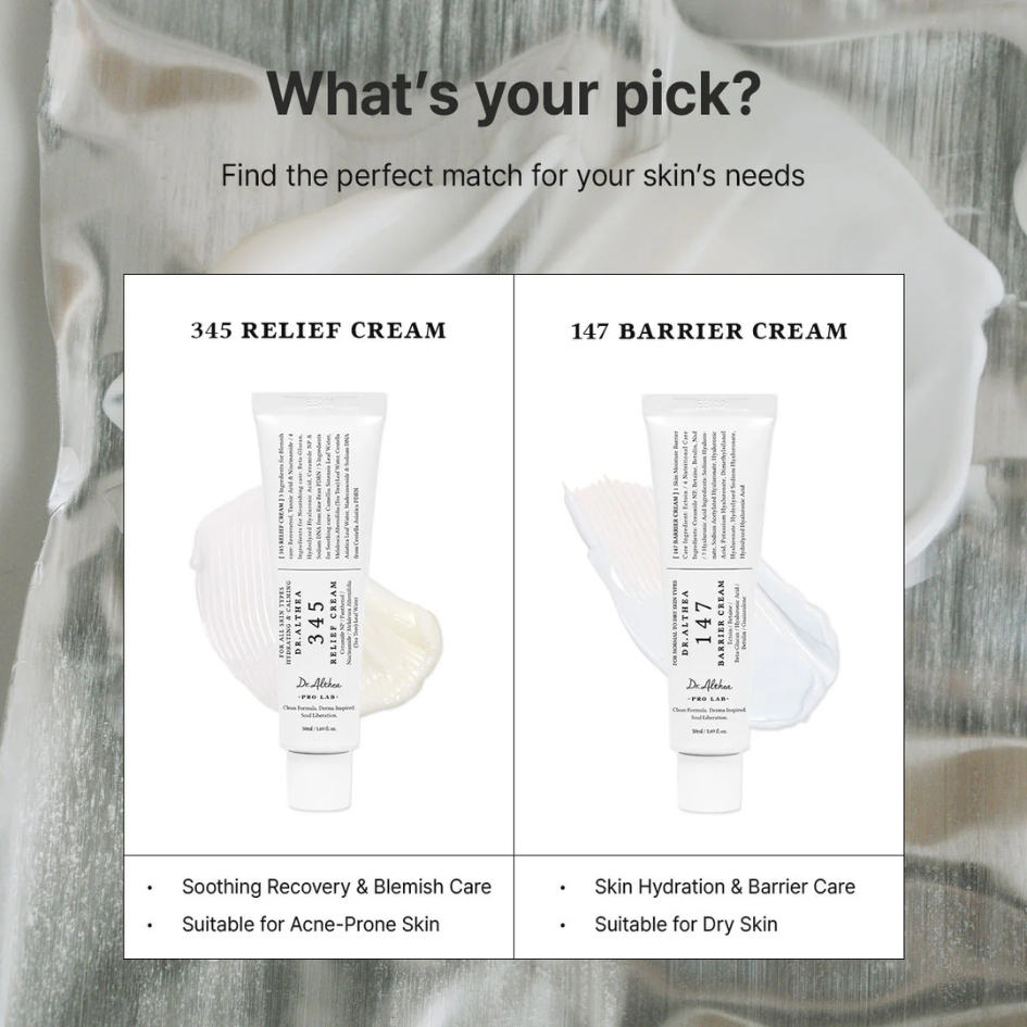 Dr.Althea - 147 Barrier Cream & 345 Relief Cream
