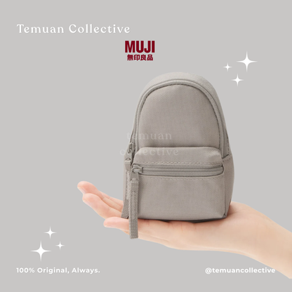 MUJI Mini Water Repellent Backpack / Mini Canvas Tote Bag / Shoulder Strap Belt
