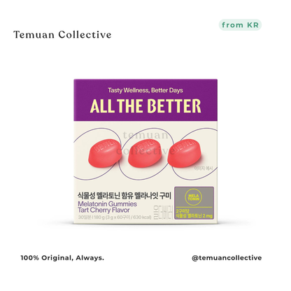 All The Better Melatonin Supplement Gummies