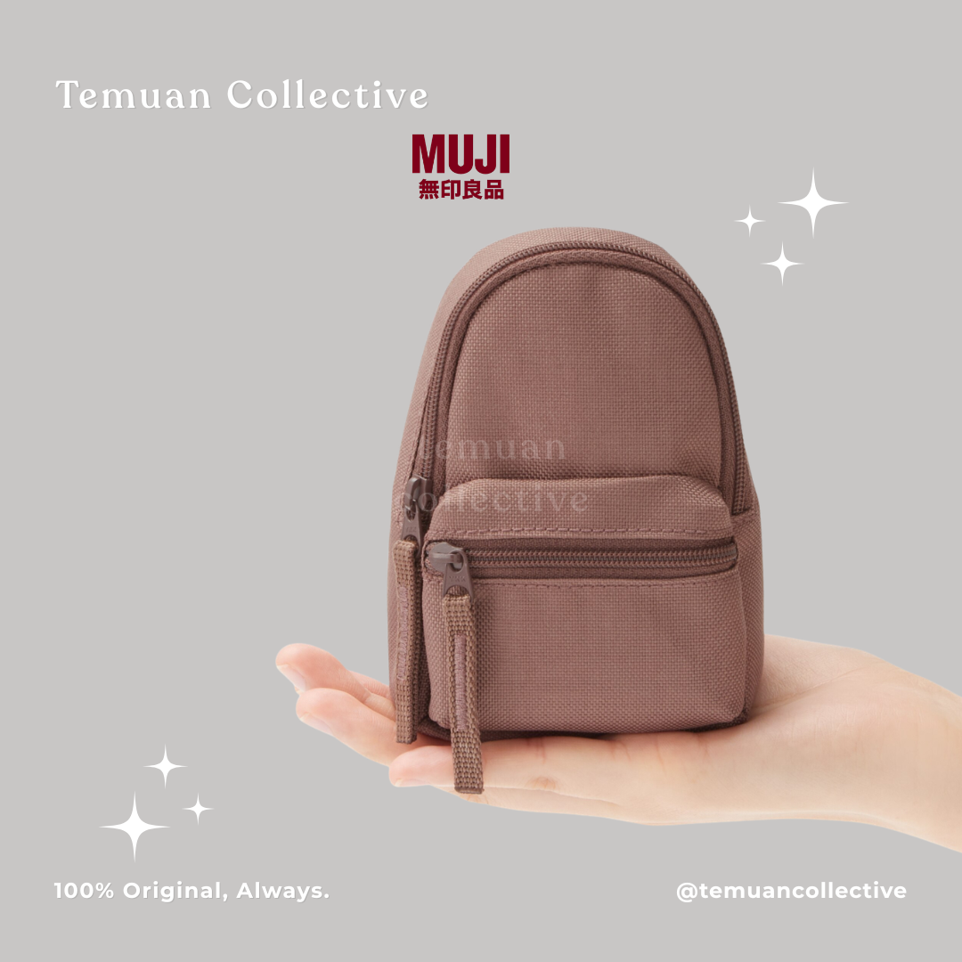 MUJI Mini Water Repellent Backpack / Mini Canvas Tote Bag / Shoulder Strap Belt