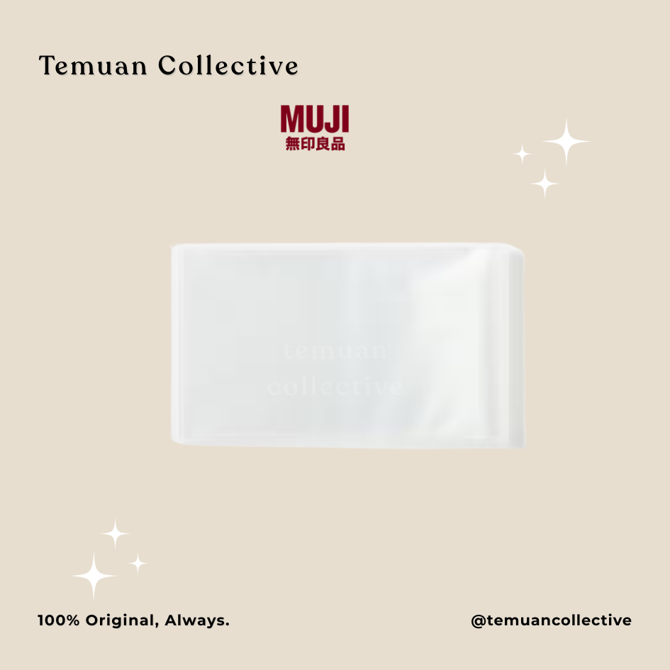 MUJI Polypropylene High-Transparency Album 40 Pocket