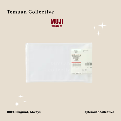 MUJI Polypropylene High-Transparency Album 40 Pocket