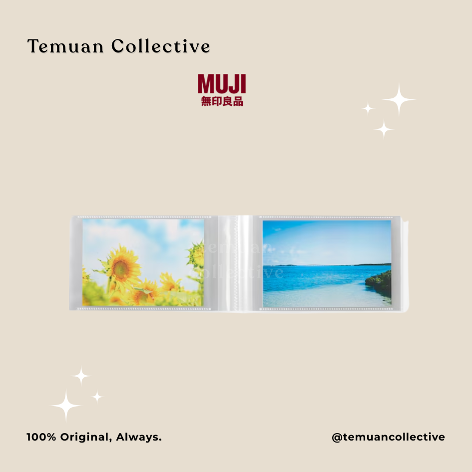 MUJI Polypropylene High-Transparency Album 40 Pocket