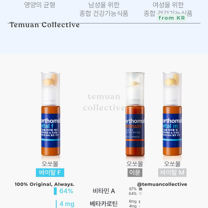 Orthomol Vital F Multivitamin & Mineral