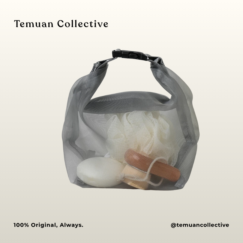 Mesh Tote Bag & Pouch Travel