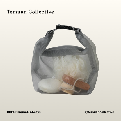 Mesh Tote Bag & Pouch Travel