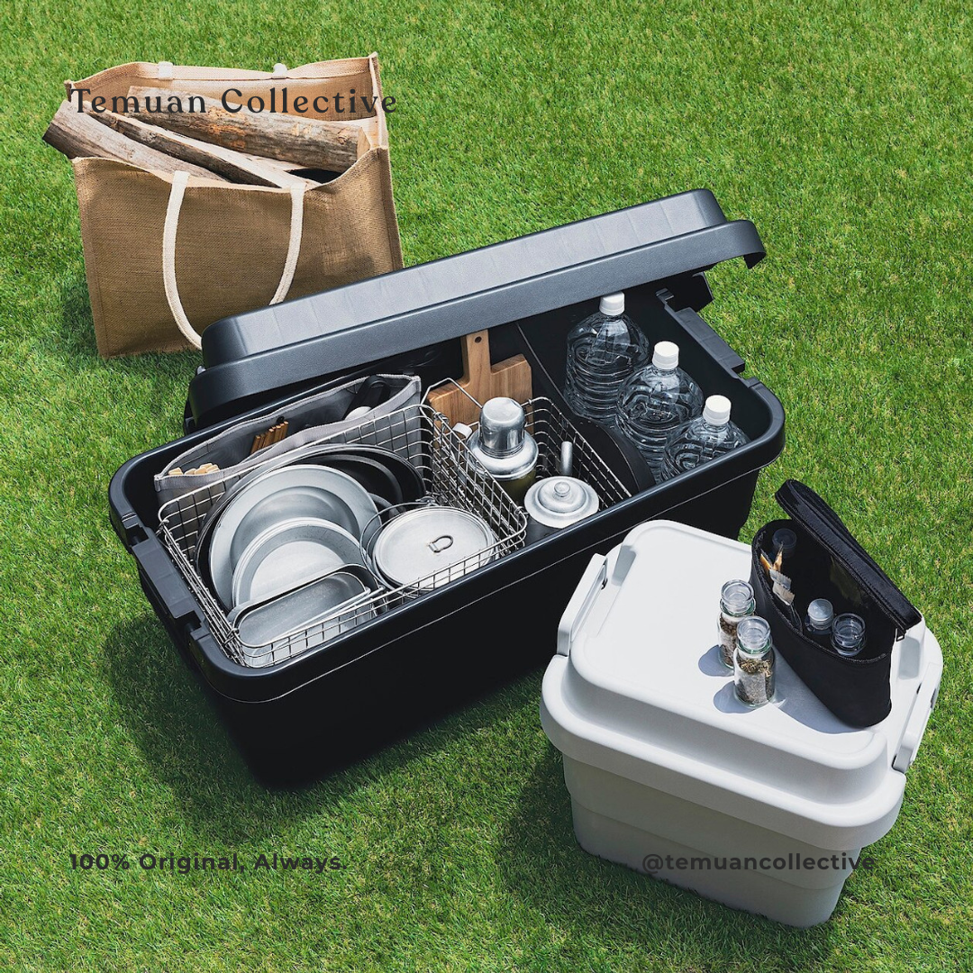 MUJI Nylon Pouch with Handle