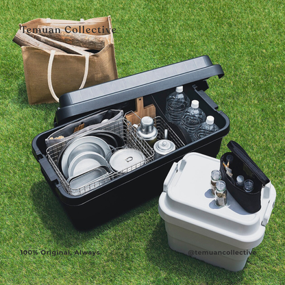 MUJI Nylon Pouch with Handle