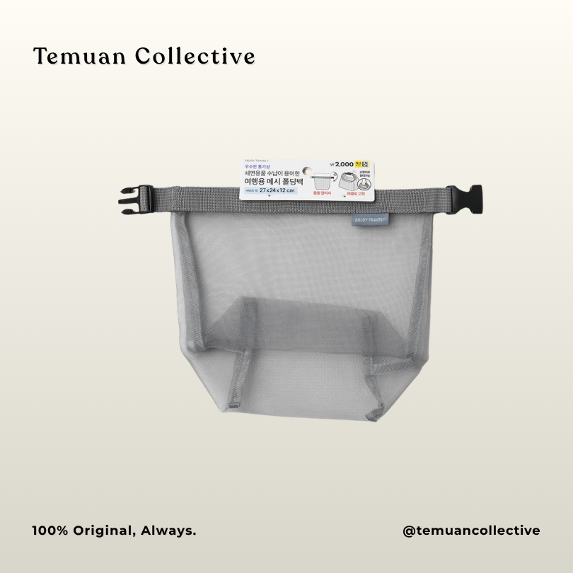 Mesh Tote Bag & Pouch Travel