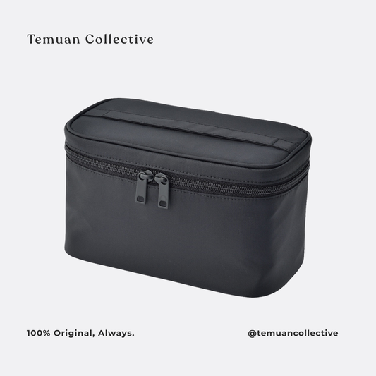 MUJI Nylon Pouch with Handle