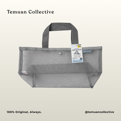 Mesh Tote Bag & Pouch Travel