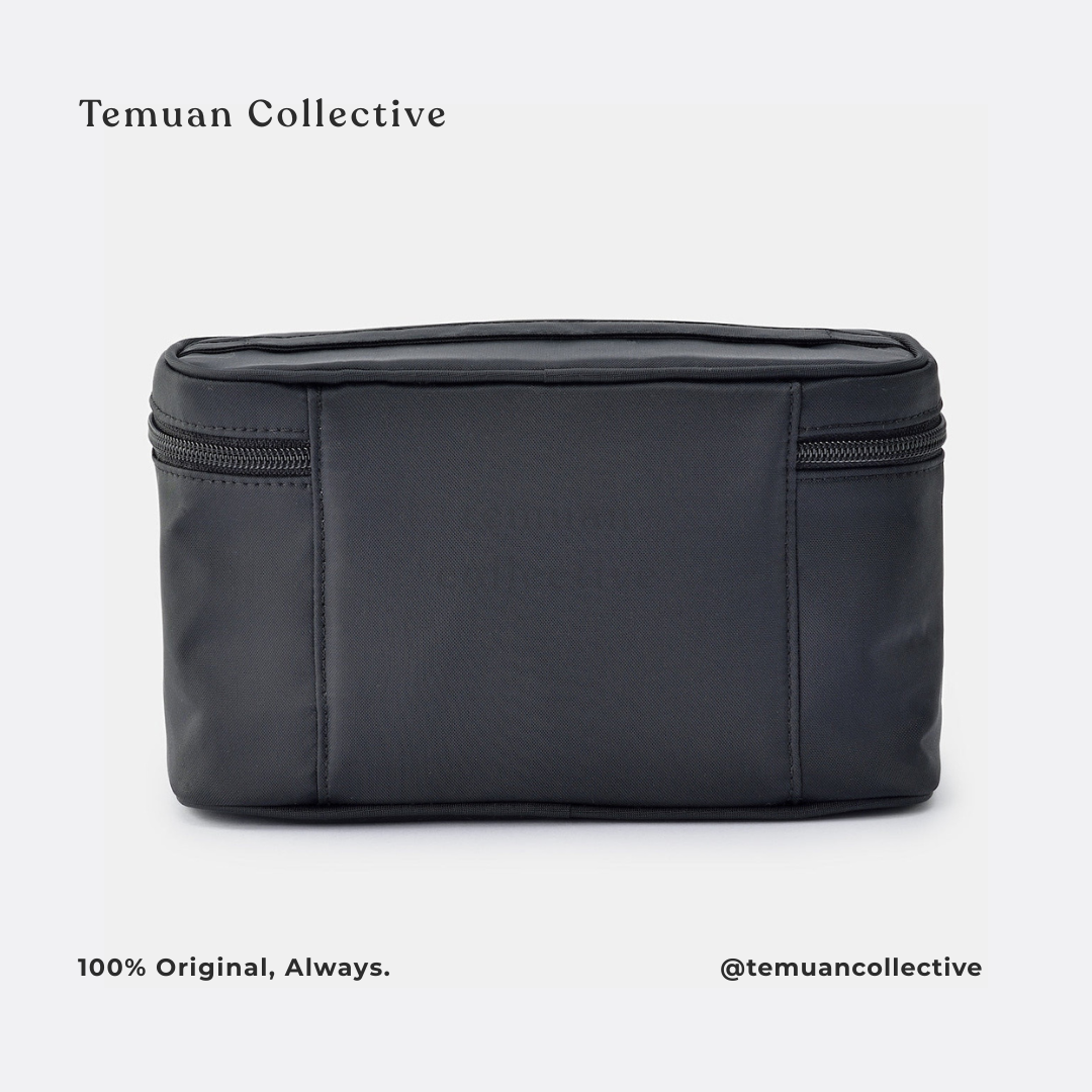 MUJI Nylon Pouch with Handle