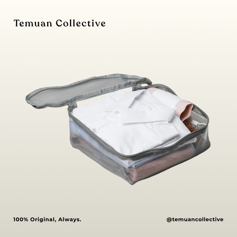 Mesh Tote Bag & Pouch Travel
