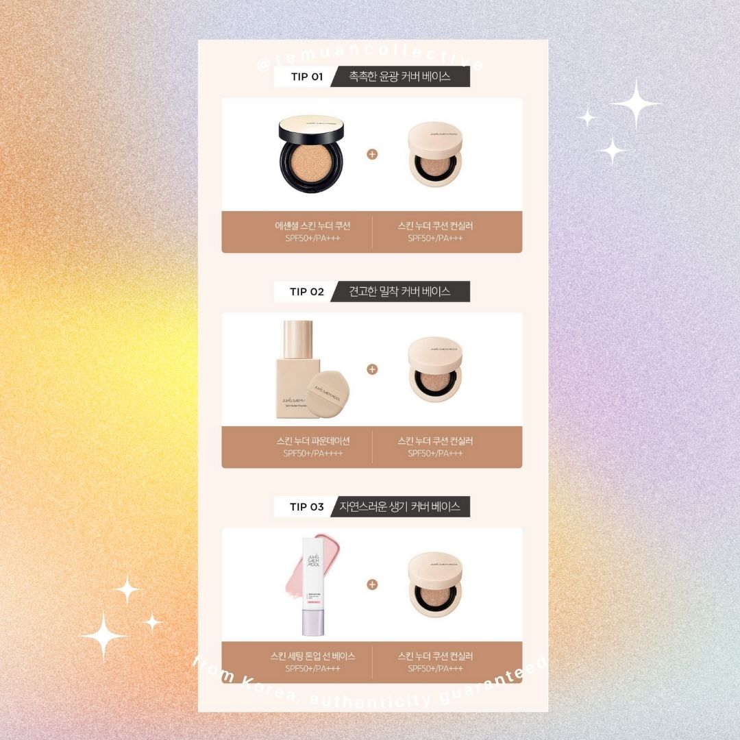 JUNG SAEM MOOL Skin Nuder Cushion Concealer Special Set