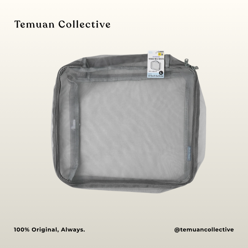 Mesh Tote Bag & Pouch Travel