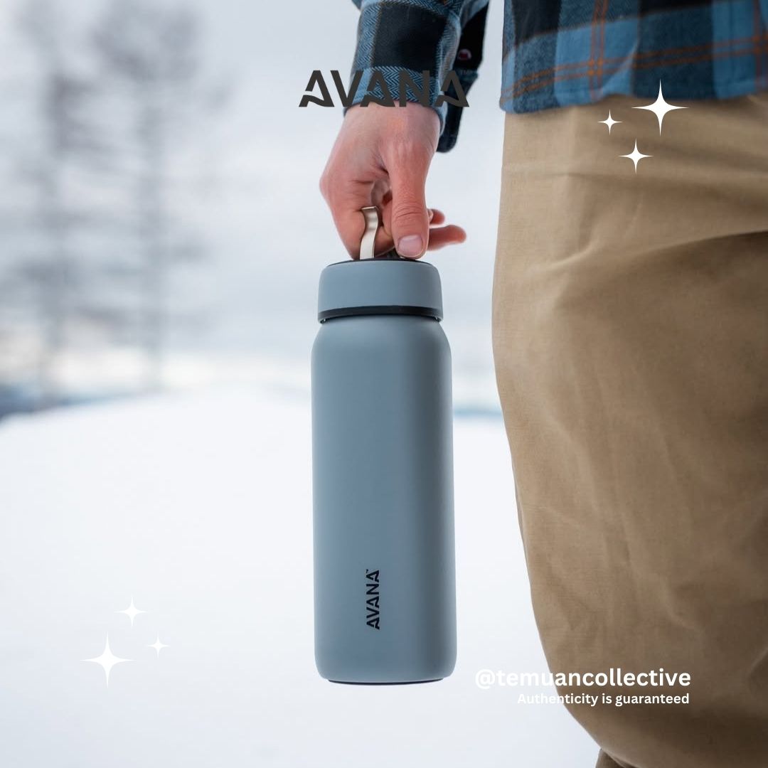 AVANA BECKRIDGE Stainless Steel Double Wall FREESIP Insulated Water Bottle, 32oz (946ml)