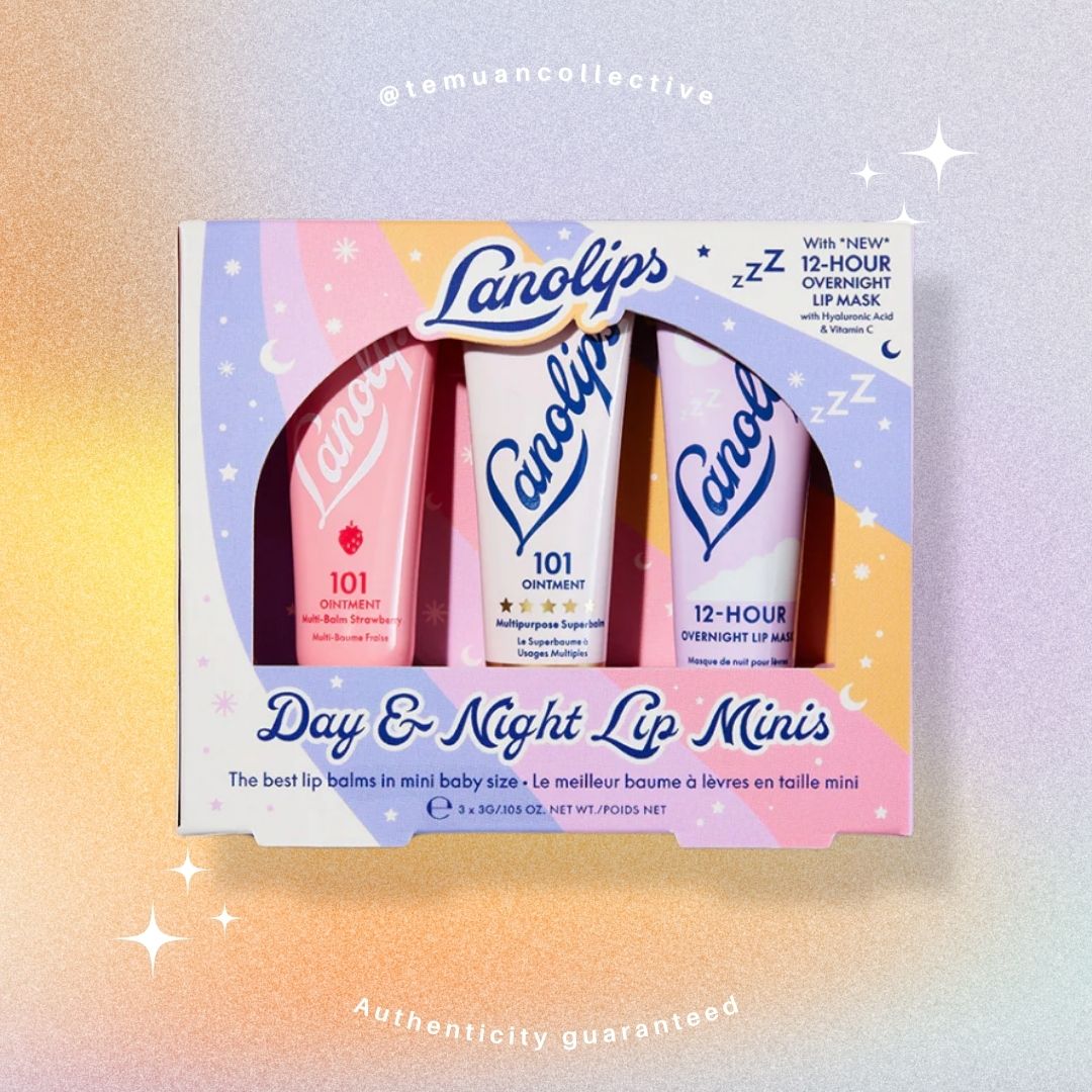 Lanolips 101 Ointment Strawberry & Phone Lip Balm Holder 10g