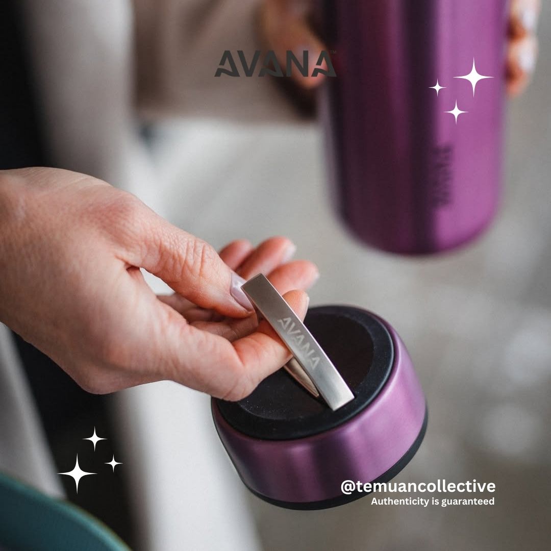 AVANA BECKRIDGE Stainless Steel Double Wall FREESIP Insulated Water Bottle, 32oz (946ml)