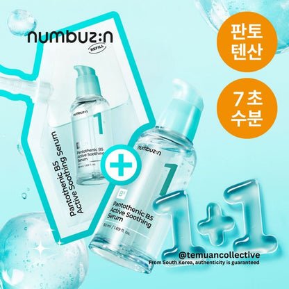 numbuzin Pantothenic B5 Active Soothing Serum 50ml + Refill