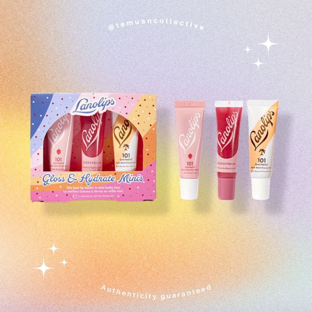 Lanolips 101 Ointment Strawberry & Phone Lip Balm Holder 10g