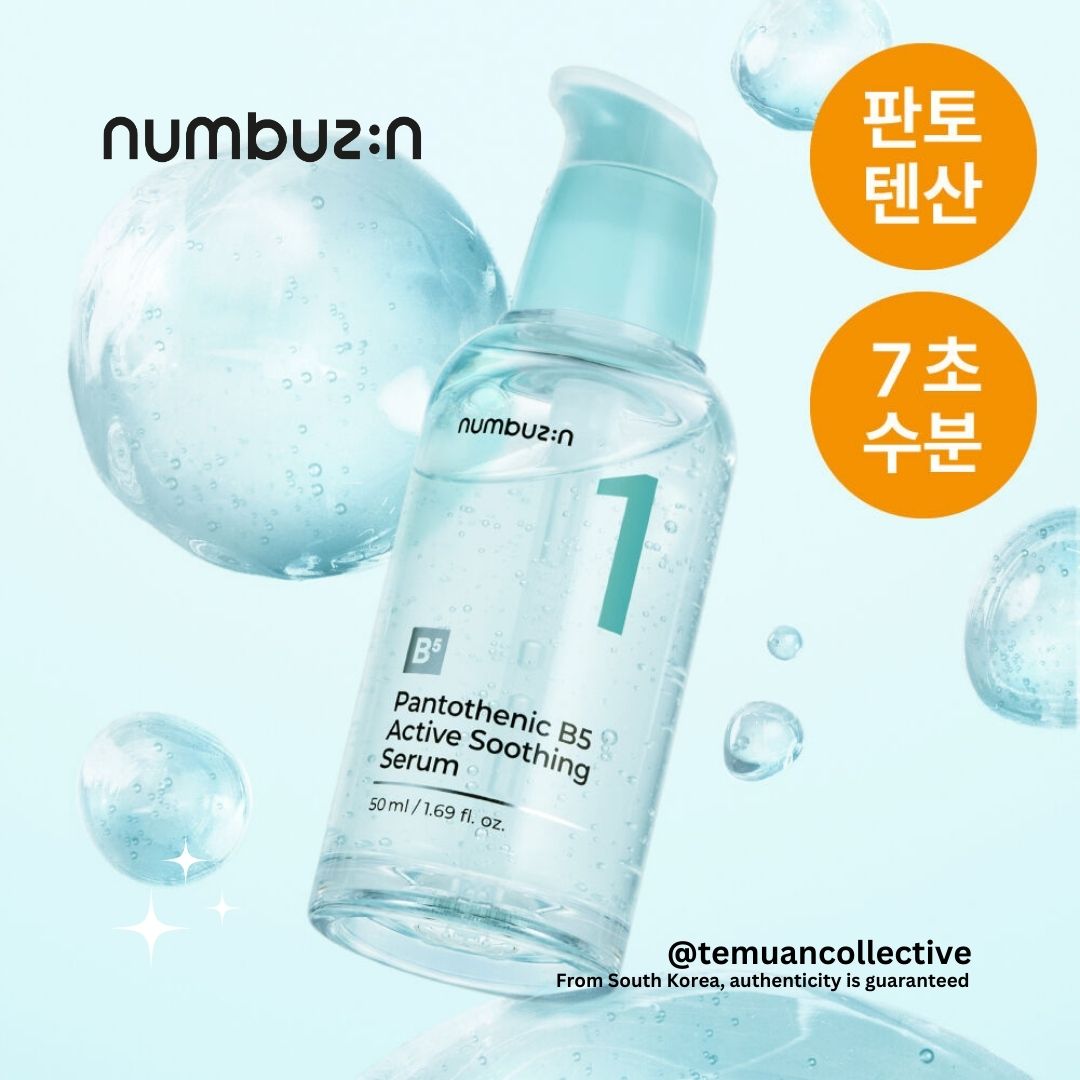 numbuzin Pantothenic B5 Active Soothing Serum 50ml + Refill