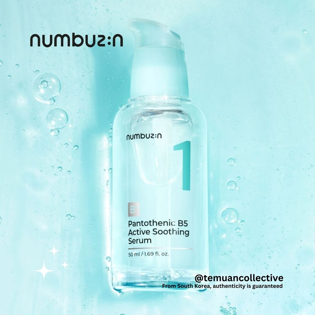 numbuzin Pantothenic B5 Active Soothing Serum 50ml + Refill