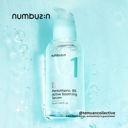 numbuzin Pantothenic B5 Active Soothing Serum 50ml + Refill