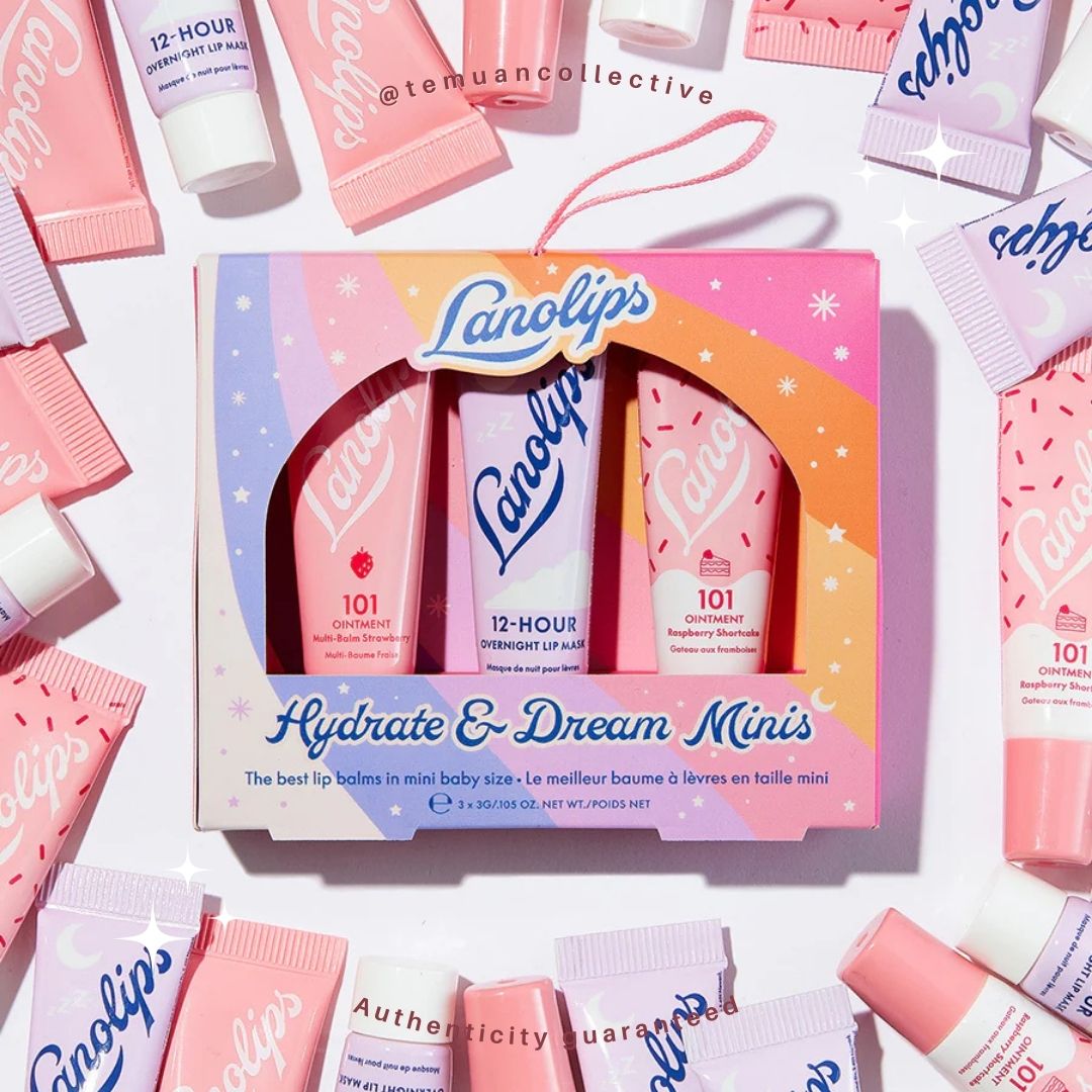 Lanolips 101 Ointment Strawberry & Phone Lip Balm Holder 10g