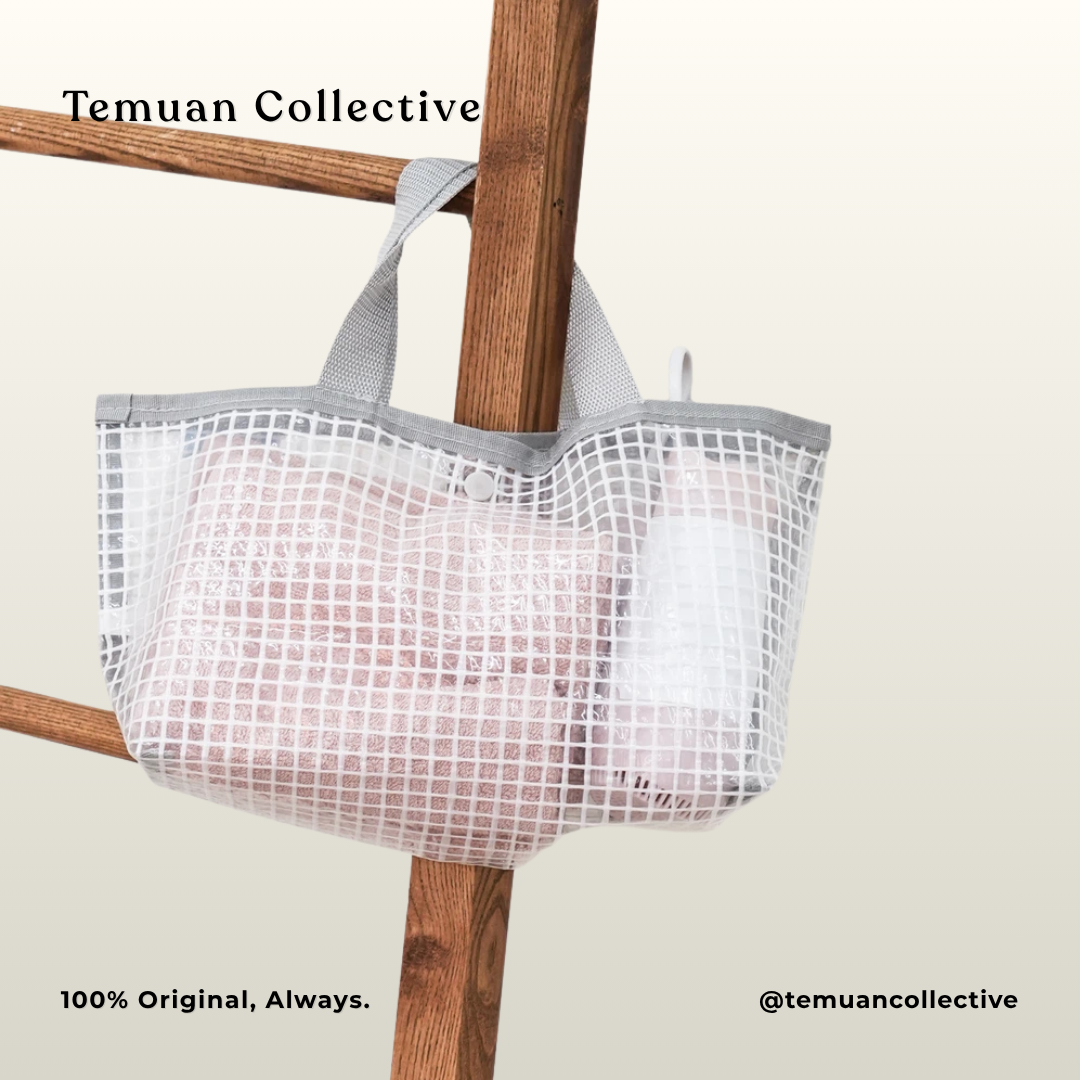 Transparent Tote Bag & Pouch Travel