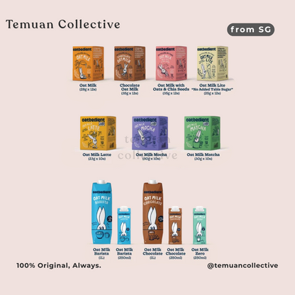 Oatbedient Oat Milk Variety Sample Box