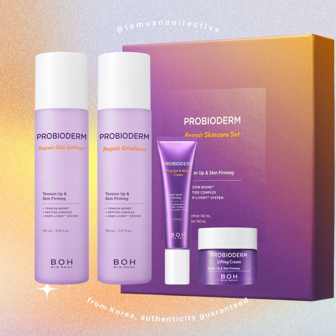 BIOHEAL BOH Probioderm Repair Skin Softner 150ml + Emulsion 150ml Set Facial Essence Set
