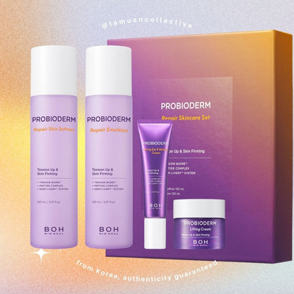 BIOHEAL BOH Probioderm Repair Skin Softner 150ml + Emulsion 150ml Set Facial Essence Set