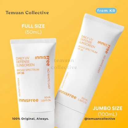 Innisfree Daily UV Defense Sunscreen