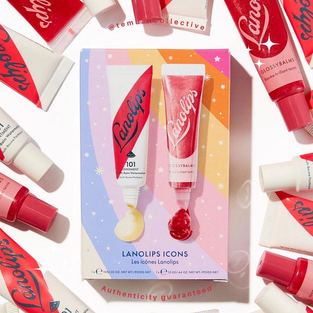 Lanolips 101 Ointment Strawberry & Phone Lip Balm Holder 10g