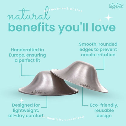 LaVie Silver Nursing Cups