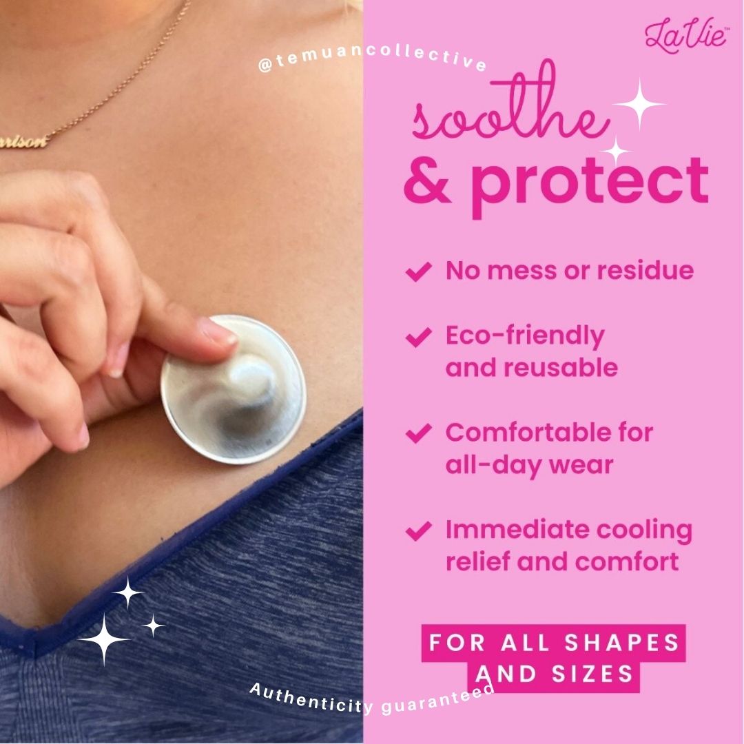 LaVie Silver Nursing Cups