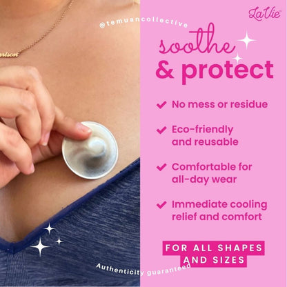 LaVie Silver Nursing Cups