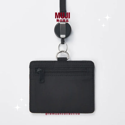 MUJI Japan Stretchy Polyester Card Holder