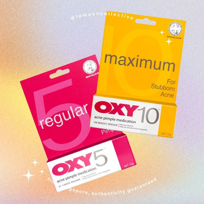 OXY 5 / 10 Percent Acne Pimple Medication
