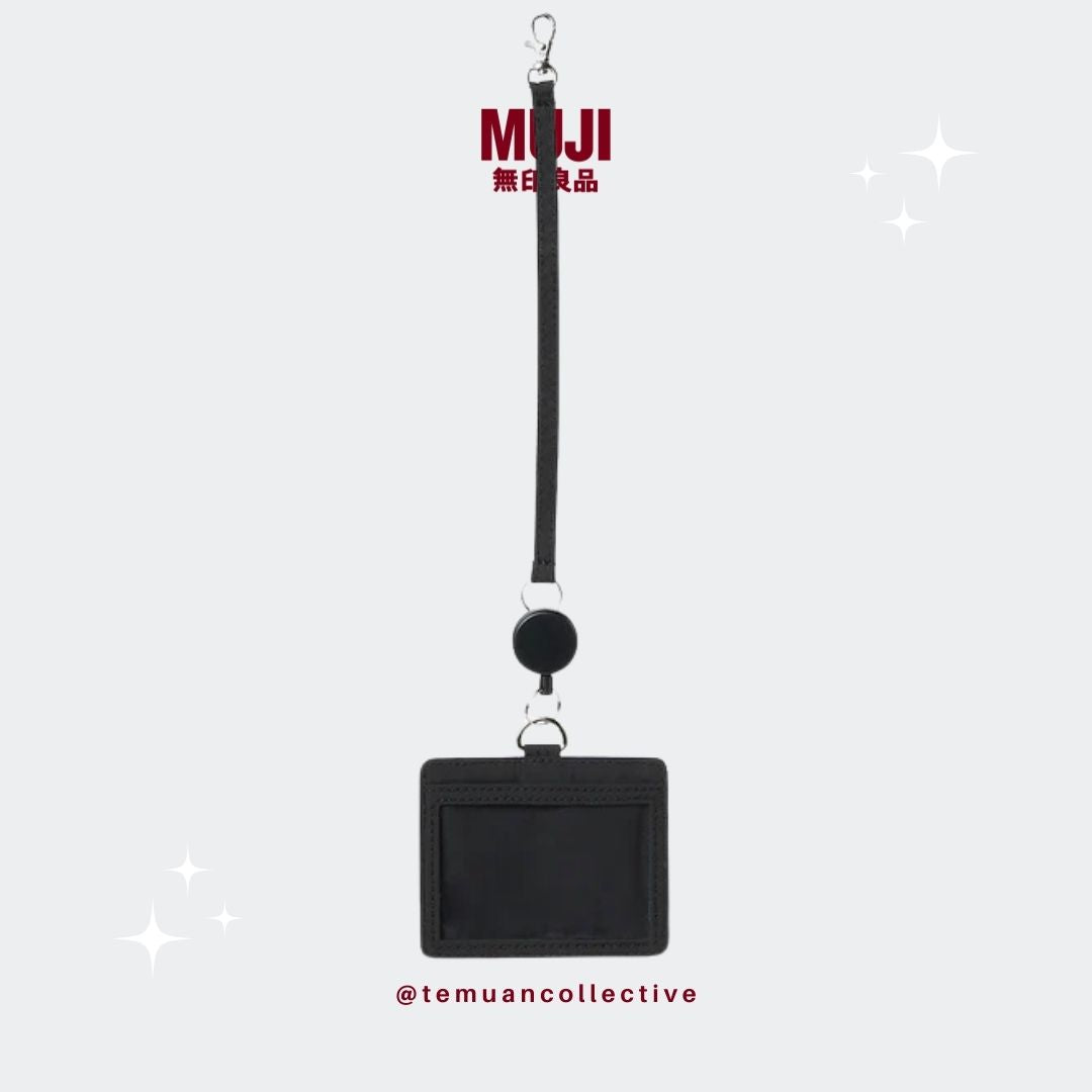 MUJI Japan Stretchy Polyester Card Holder