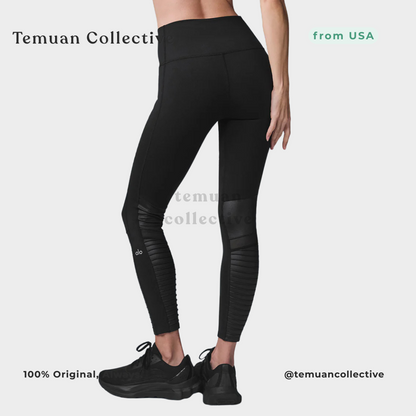 Alo Yoga High-Waist Moto Legging Black