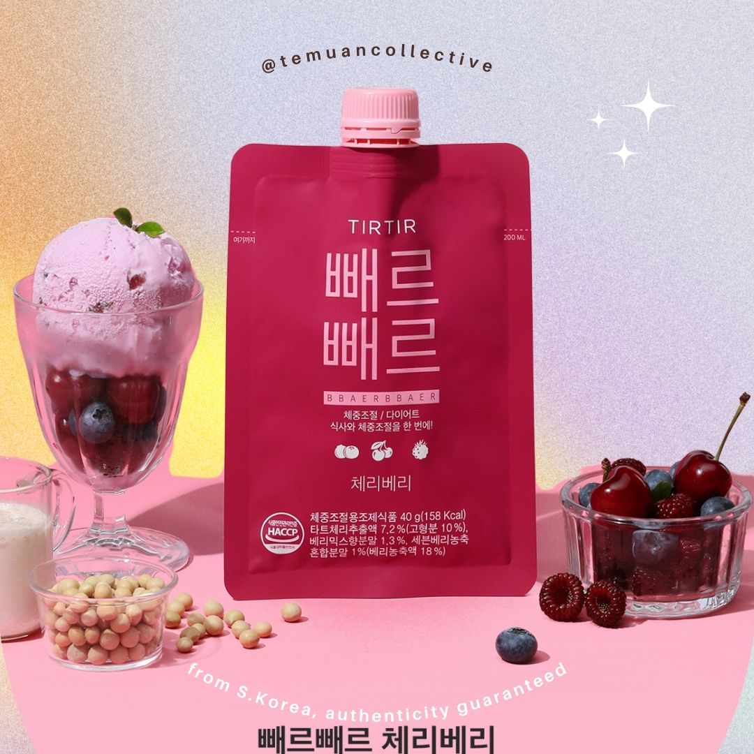 TIRTIR Bbaer Bbaer Weight Control High Protein Fiber Diet Shake Meal