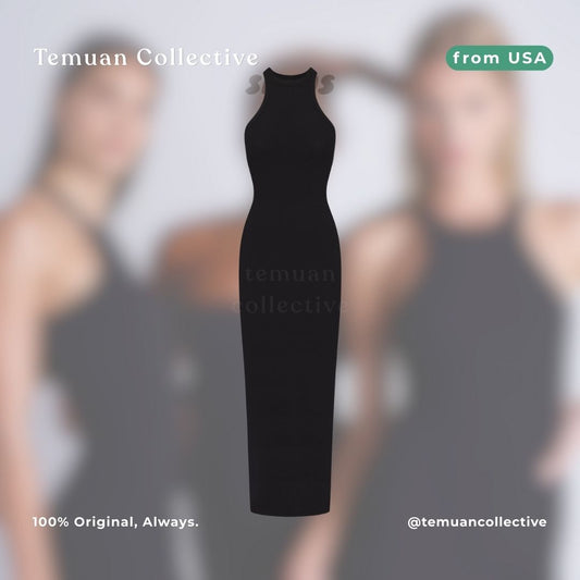 SKIMS Soft Lounge High Neck Tank Dress