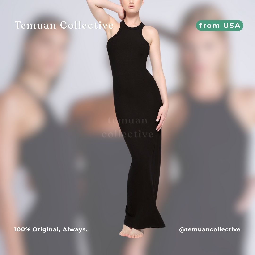 SKIMS Soft Lounge High Neck Tank Dress