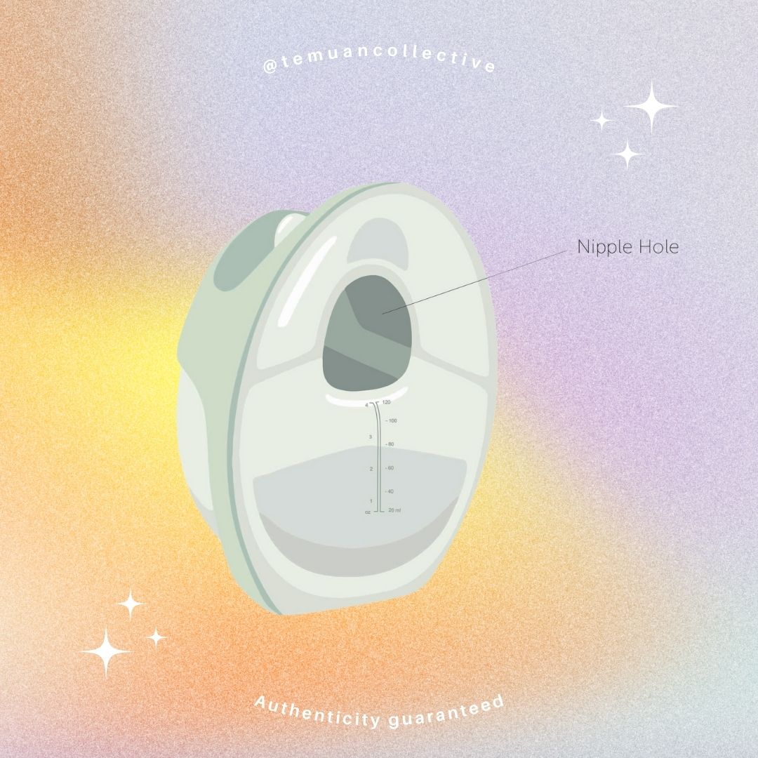 Elvie Curve Manual In Bra Silicone Breast Pump