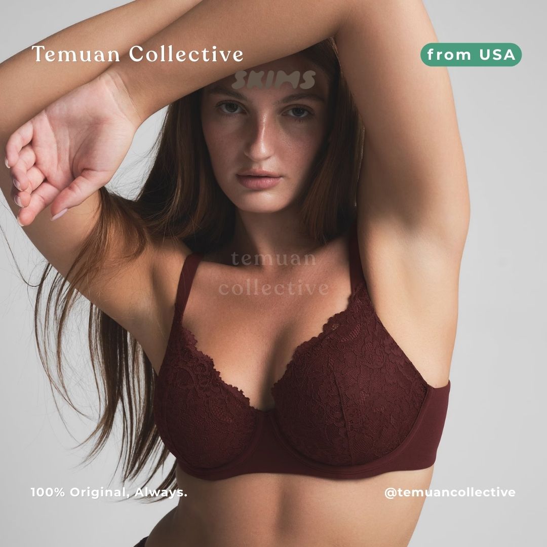 SKIMS Fits Everybody Lace Full Coverage Lightly Lined Bra