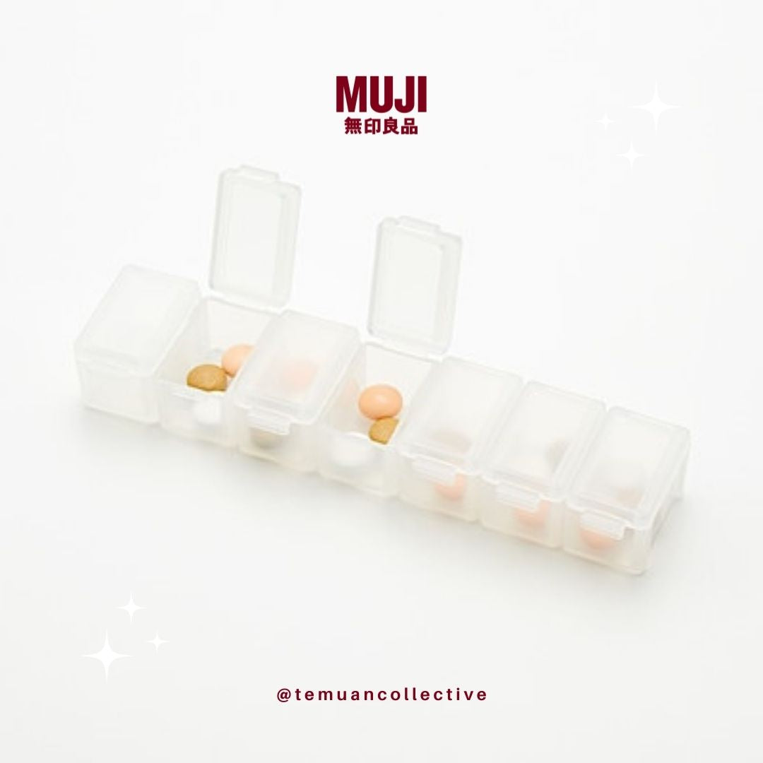 MUJI Polypropylene Pill Connectable Case Small / Large